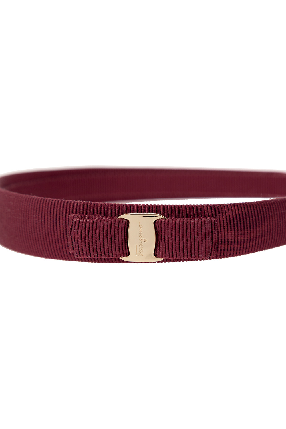 Maroon clearance ferragamo belt